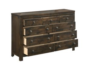 New Classic Home Furnishings Blue Ridge Rustic Gray Dresser