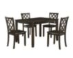 New Classic Trellis Brown 5-Piece Dining Set small image number 1