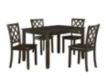 New Classic Trellis Brown 5-Piece Dining Set small image number 2