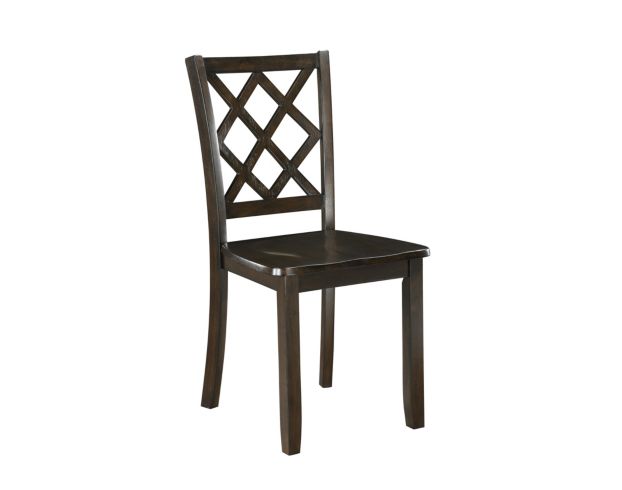 New Classic Trellis Brown Dining Chair large image number 2