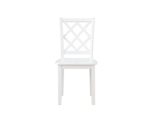 New Classic Trellis White Dining Chair