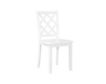 New Classic Trellis White Dining Chair small image number 2