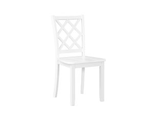 New Classic Trellis White Dining Chair
