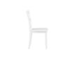 New Classic Trellis White Dining Chair small image number 3