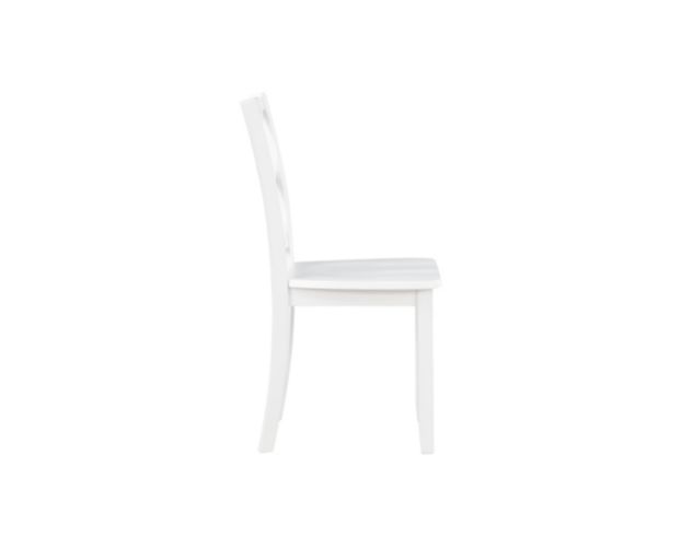 New Classic Trellis White Dining Chair large image number 3