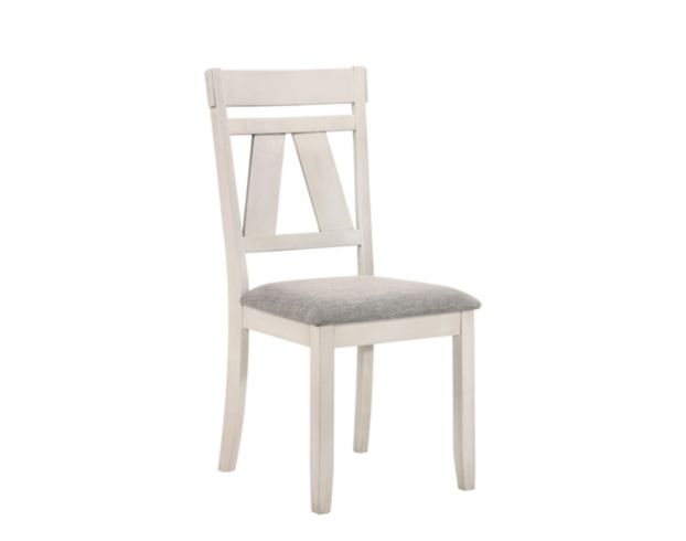 New Classic Maisie White Side Chair large image number 2