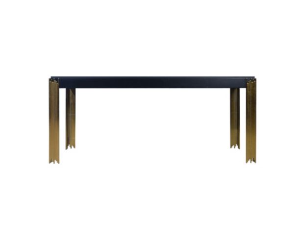 New Classic Home Furnishings Empire Black Rectangle Dining Table large image number 1