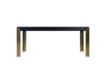 New Classic Home Furnishings Empire Black Rectangle Dining Table small image number 1