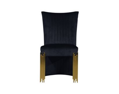 New Classic Home Furnishings Empire Black Dining Chair