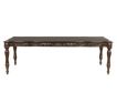 New Classic Home Furnishings Maximus Brown Dining Table small image number 1