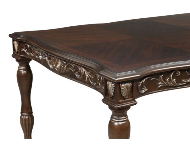 New Classic Home Furnishings Maximus Brown Dining Table large image number 3