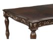 New Classic Home Furnishings Maximus Brown Dining Table small image number 3