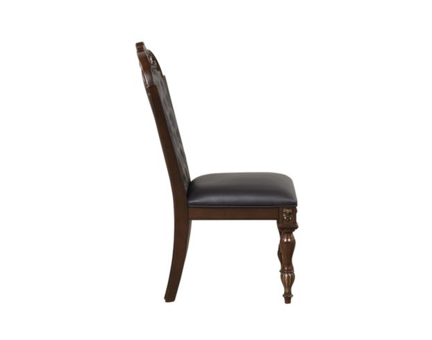 New Classic Home Furnishings Maximus Brown Dining Chair large image number 3