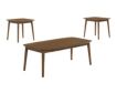 New Classic Natural Walnut Felix Coffee Table & Two End Tables small image number 2