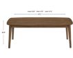 New Classic Natural Walnut Felix Coffee Table & Two End Tables small image number 9