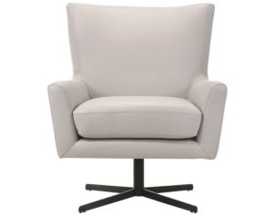 New Classic Acadia Mist Leather Swivel Chair