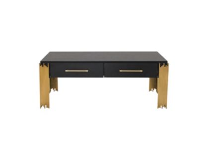 New Classic Home Furnishings Empire Black Coffee Table