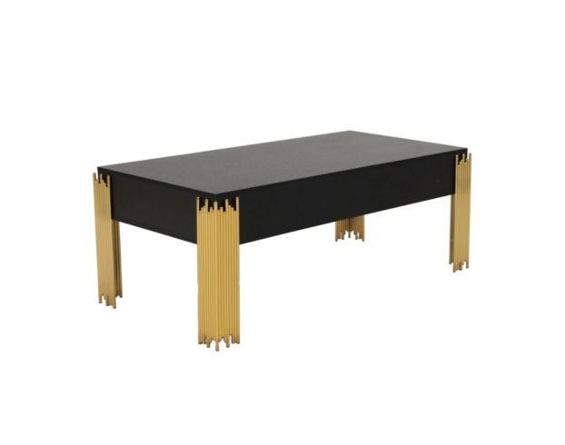 New Classic Home Furnishings Empire Black Coffee Table large image number 6