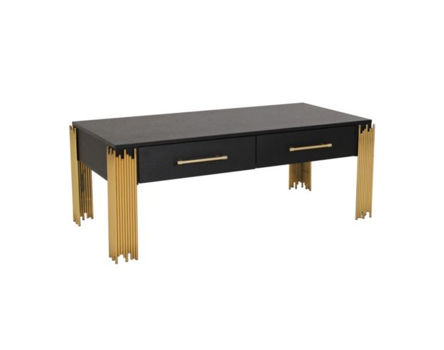 New Classic Home Furnishings Empire Black Coffee Table large image number 7