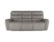 New Classic Home Furnishings Kamari Gray Reclining Sofa small image number 1