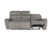 New Classic Home Furnishings Kamari Gray Reclining Sofa small image number 4