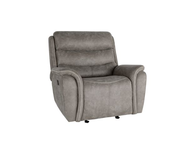 New Classic Home Furnishings Kamari Gray Glider Recliner large image number 3