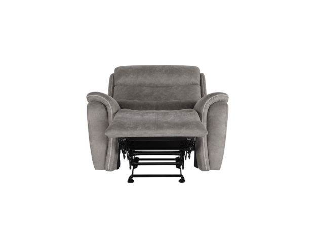 New Classic Home Furnishings Kamari Gray Glider Recliner large image number 5