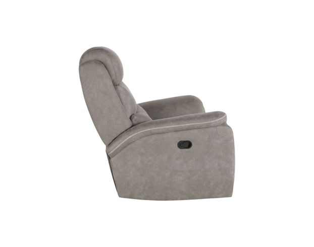 New Classic Home Furnishings Kamari Gray Glider Recliner large image number 6