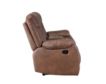 New Classic Home Furnishings Morello Brown Dual Reclining Loveseat with Console small image number 4