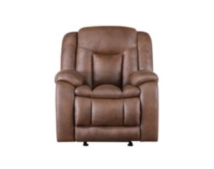 New Classic Home Furnishings Morello Brown Glider Recliner