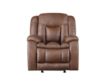 New Classic Home Furnishings Morello Brown Glider Recliner small image number 1