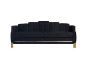 New Classic Home Furnishings Empire Black Lighted Sofa