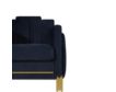 New Classic Home Furnishings Empire Black Lighted Loveseat small image number 4