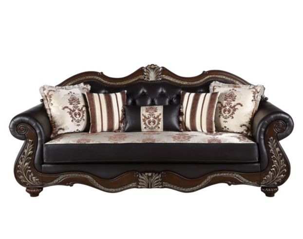 New Classic Maximus Dark Brown Sofa large image number 1