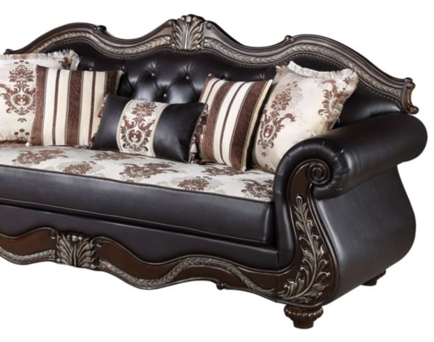 New Classic Maximus Dark Brown Sofa large image number 6