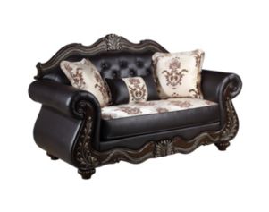 New Classic Maximus Brown Loveseat