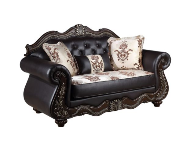 New Classic Maximus Brown Loveseat large image number 2