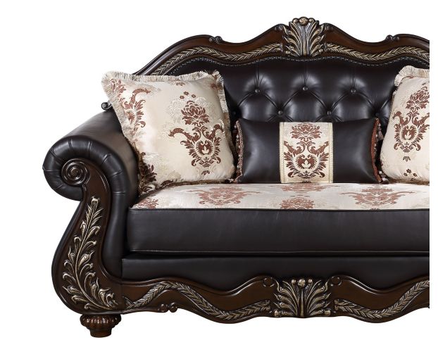 New Classic Maximus Brown Loveseat large image number 5