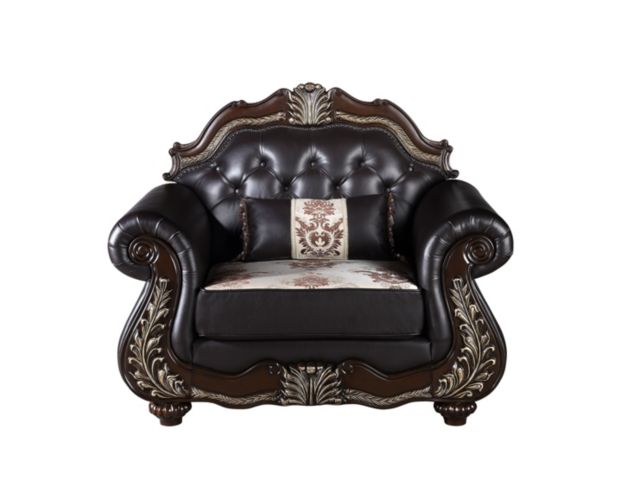 New Classic Maximus Dark Brown Chair large image number 1