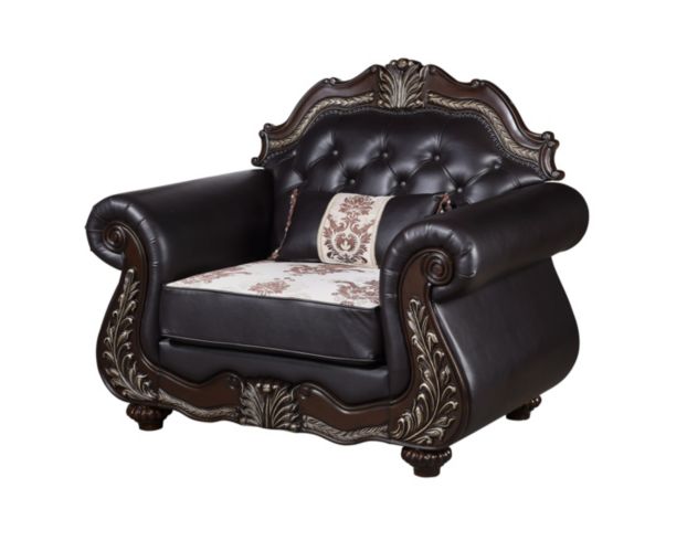 New Classic Maximus Dark Brown Chair large image number 2