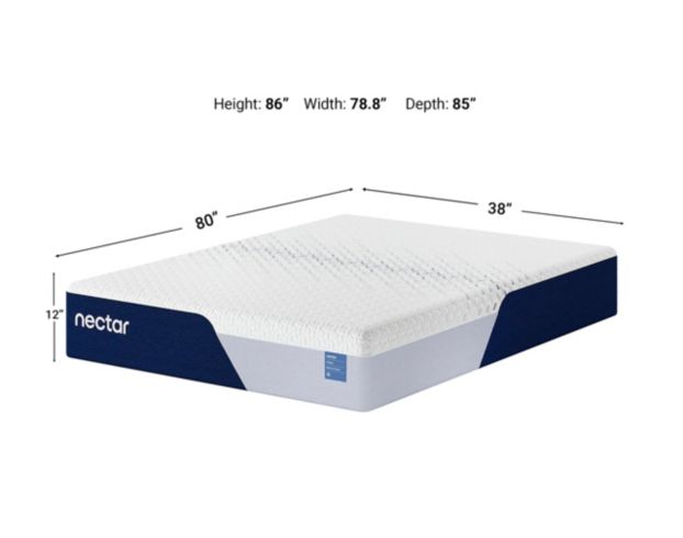 Nectar Classic Memory Foam 5.1 Twin XL Mattress in a Box large image number 10