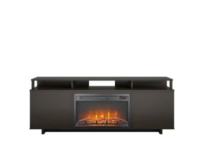 Nebraska Furniture Mart Mason TV Stand with Electric Fireplace Insert