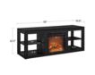 Nebraska Furniture Mart Parsons Electric Fireplace TV Stand small image number 5