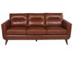 Nice Link Home Furnishings 9570 Collection Cobblestone 100% Leather Sofa small image number 1