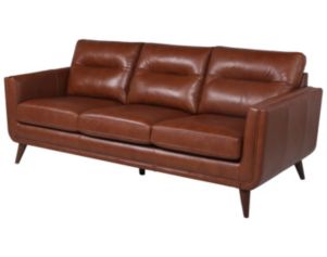 Nice Link Home Furnishings 9570 Collection Cobblestone 100% Leather Sofa