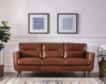 Nice Link Home Furnishings 9570 Collection Cobblestone 100% Leather Sofa small image number 5