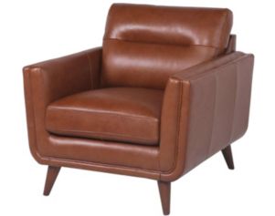 Nice Link Home Furnishings 9570 Collection Cobblestone 100% Leather Chair