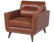 Nice Link Home Furnishings 9570 Collection Cobblestone Genuine Leather Chair small image number 2