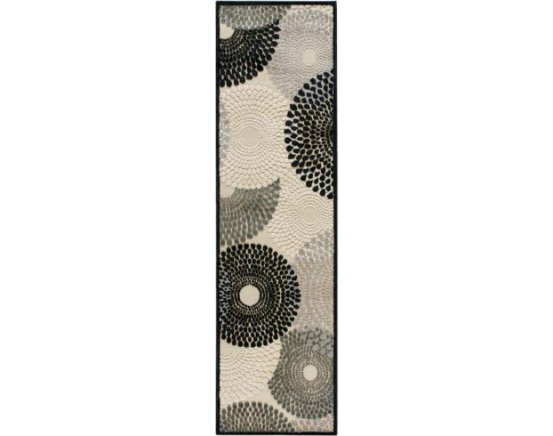 Nourison Graphic Illusions 2' X 8' Rug large image number 1