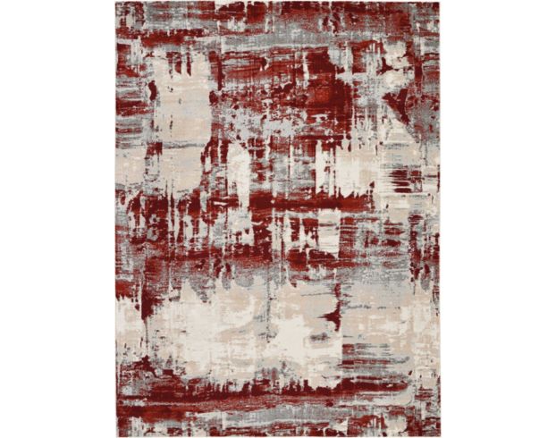Nourison Maxell 8' X 11' Red Rug large image number 1